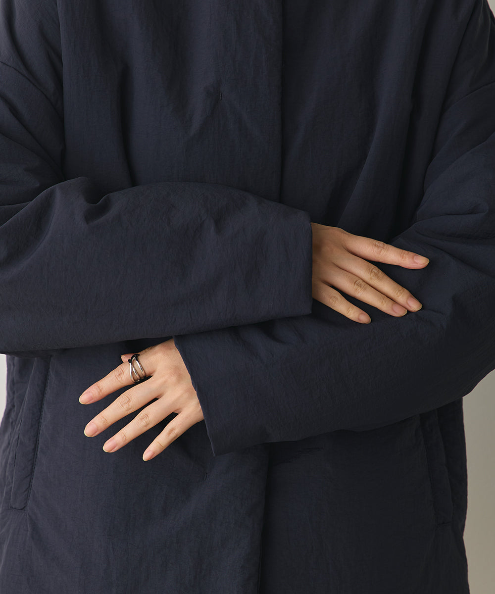 撥水加工ステッチレスサイドZIPコート[1325-9008]