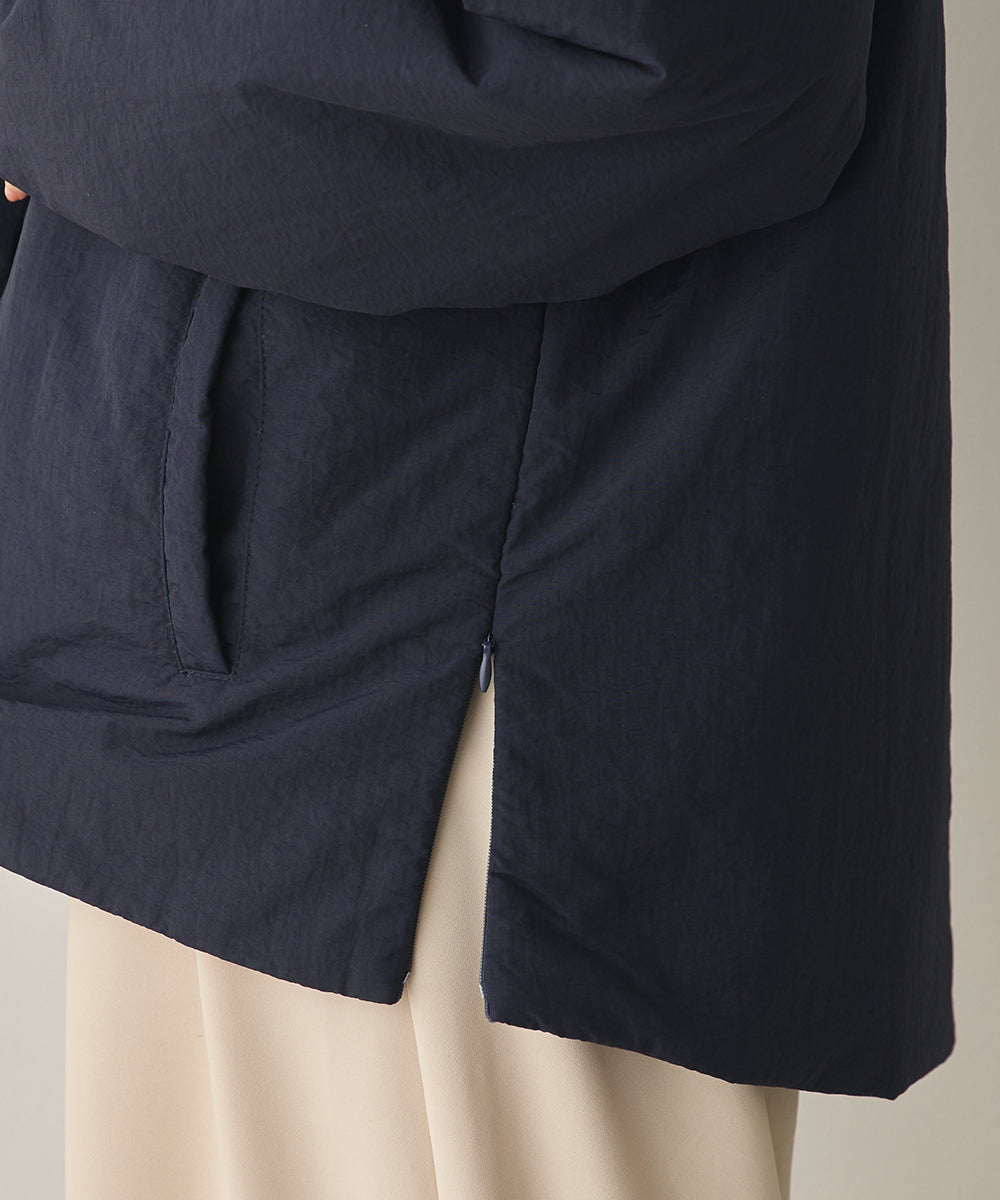 撥水加工ステッチレスサイドZIPコート[1325-9008]