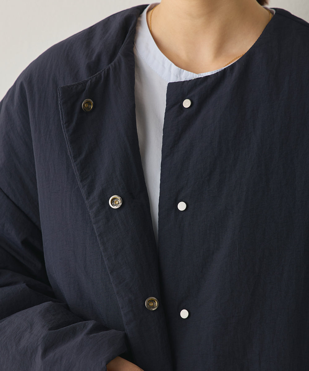 撥水加工ステッチレスサイドZIPコート[1325-9008]