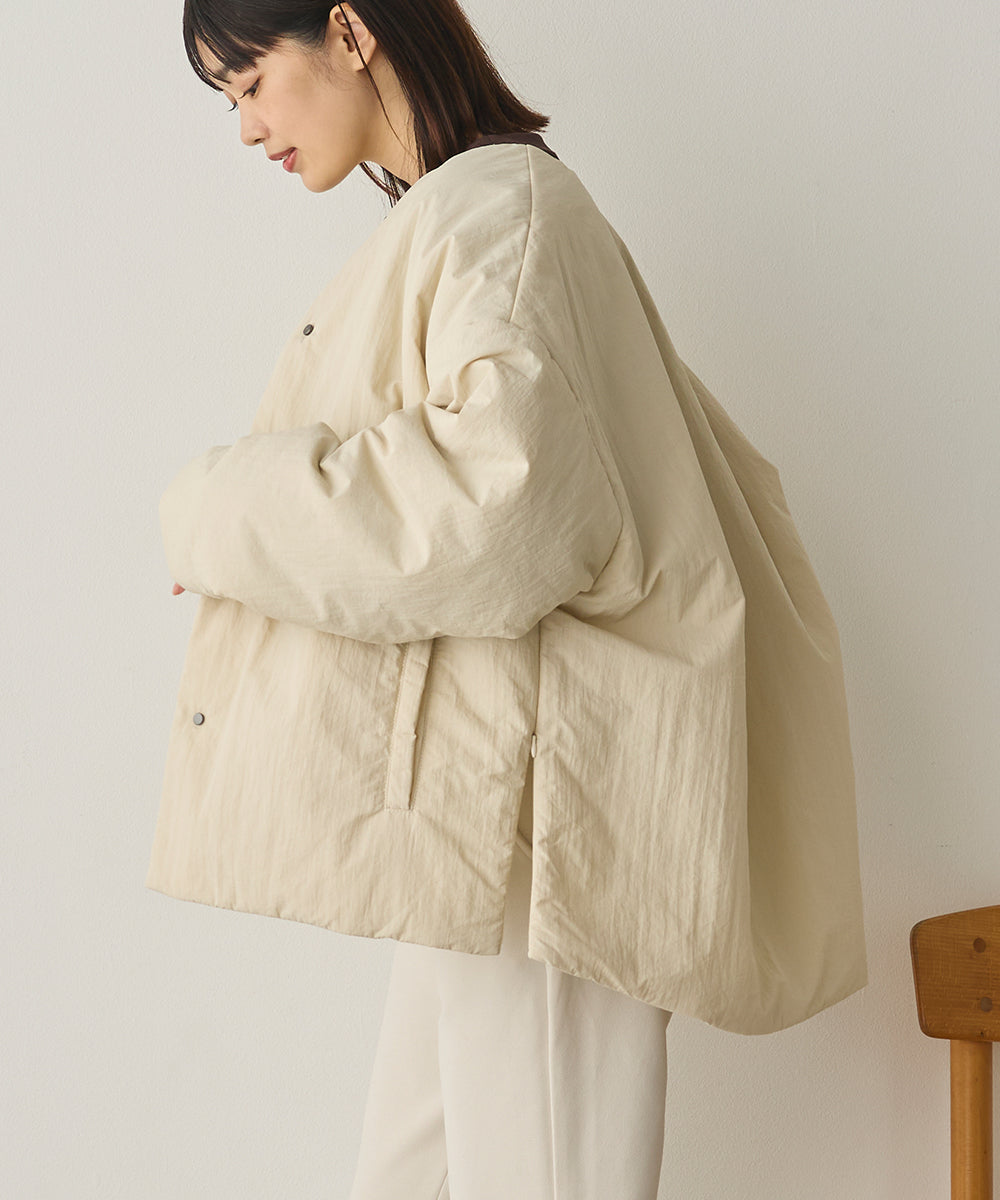 撥水加工ステッチレスサイドZIPコート[1325-9008]