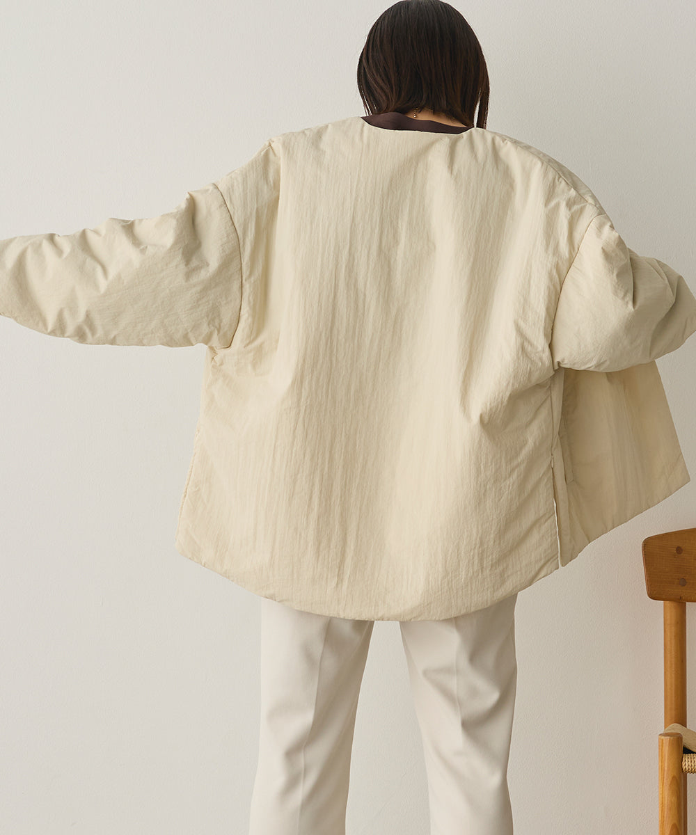 撥水加工ステッチレスサイドZIPコート[1325-9008]