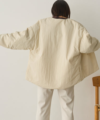 撥水加工ステッチレスサイドZIPコート[1325-9008]