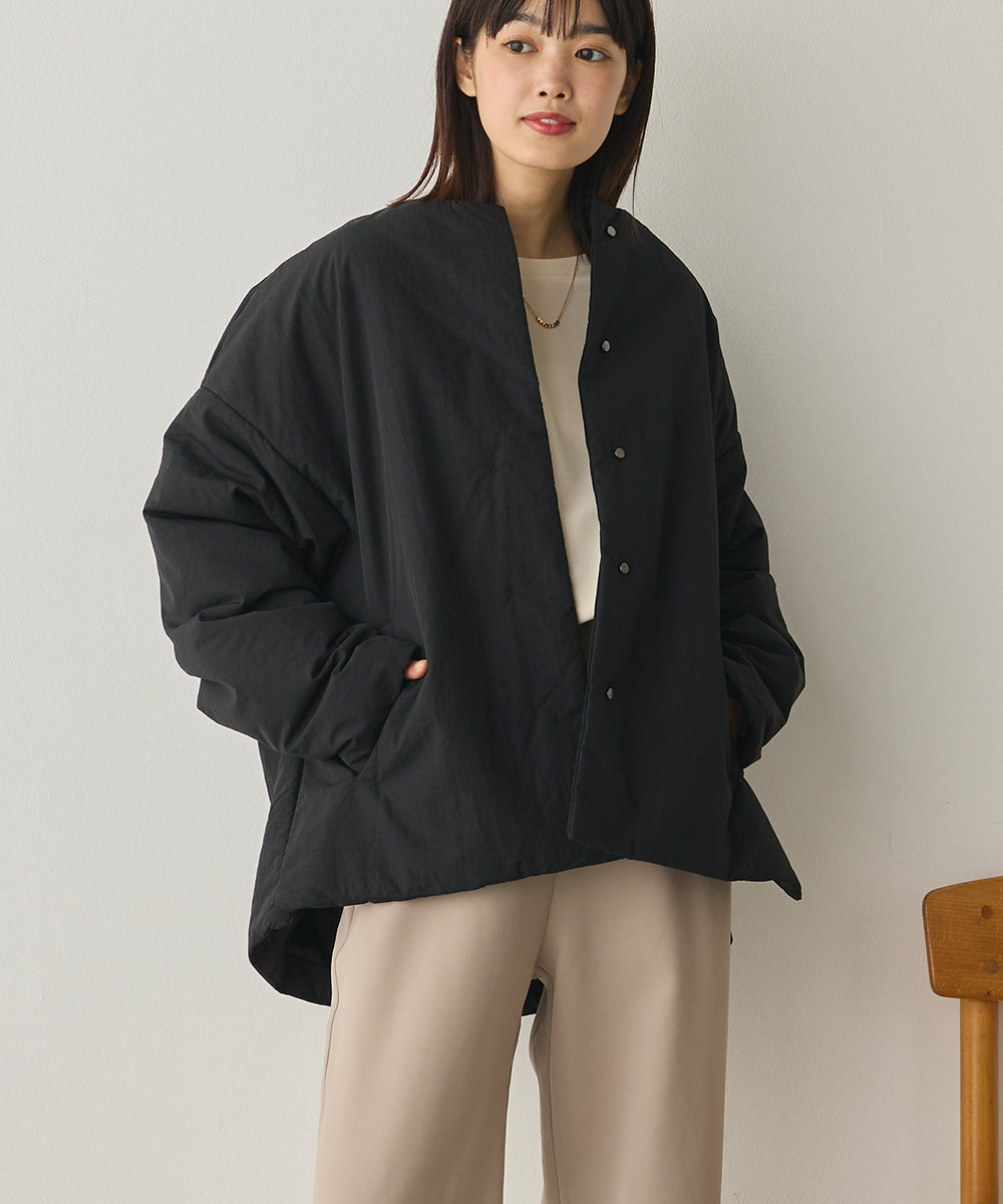 撥水加工ステッチレスサイドZIPコート[1325-9008]