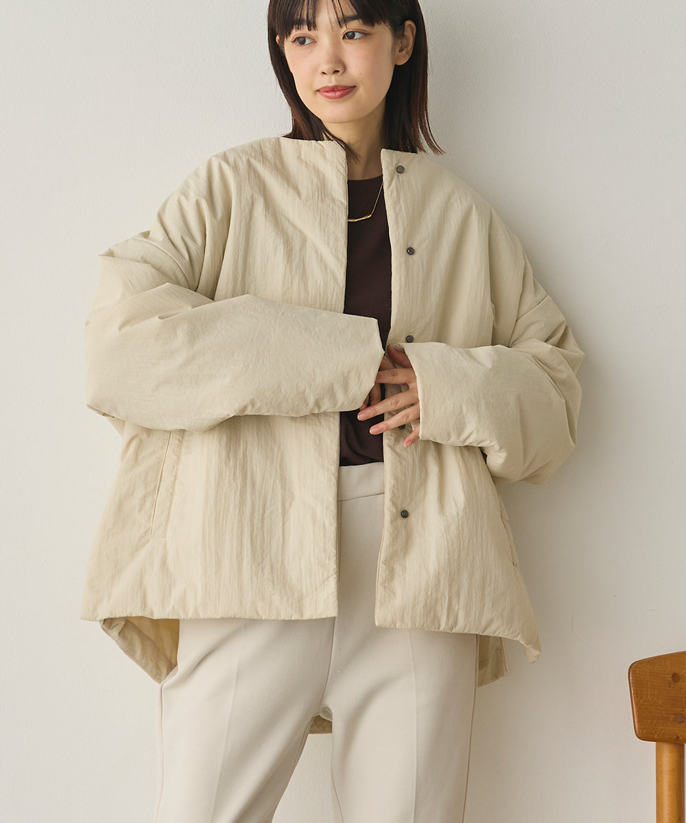 撥水加工ステッチレスサイドZIPコート[1325-9008]