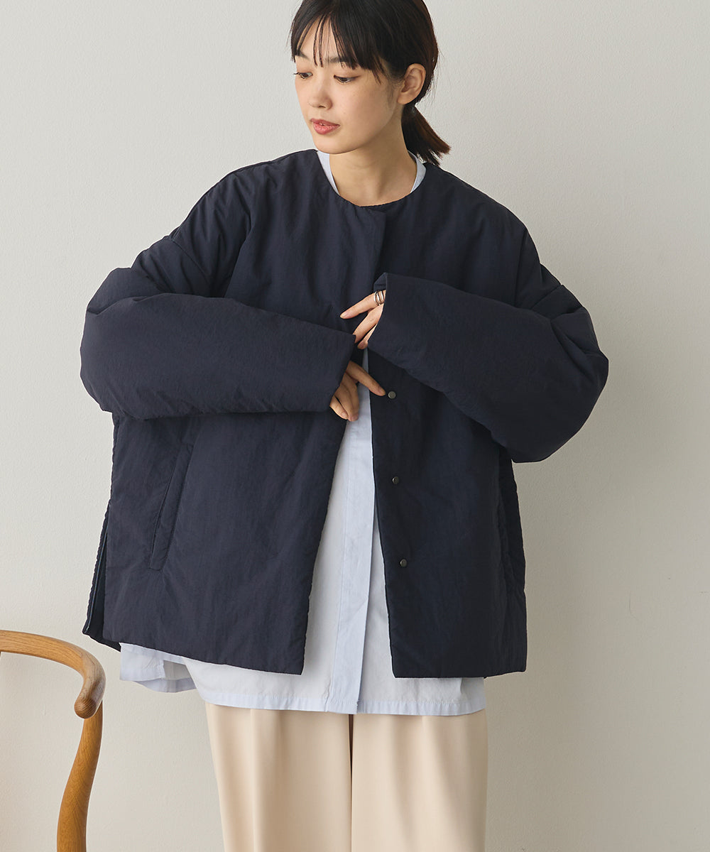 撥水加工ステッチレスサイドZIPコート[1325-9008]