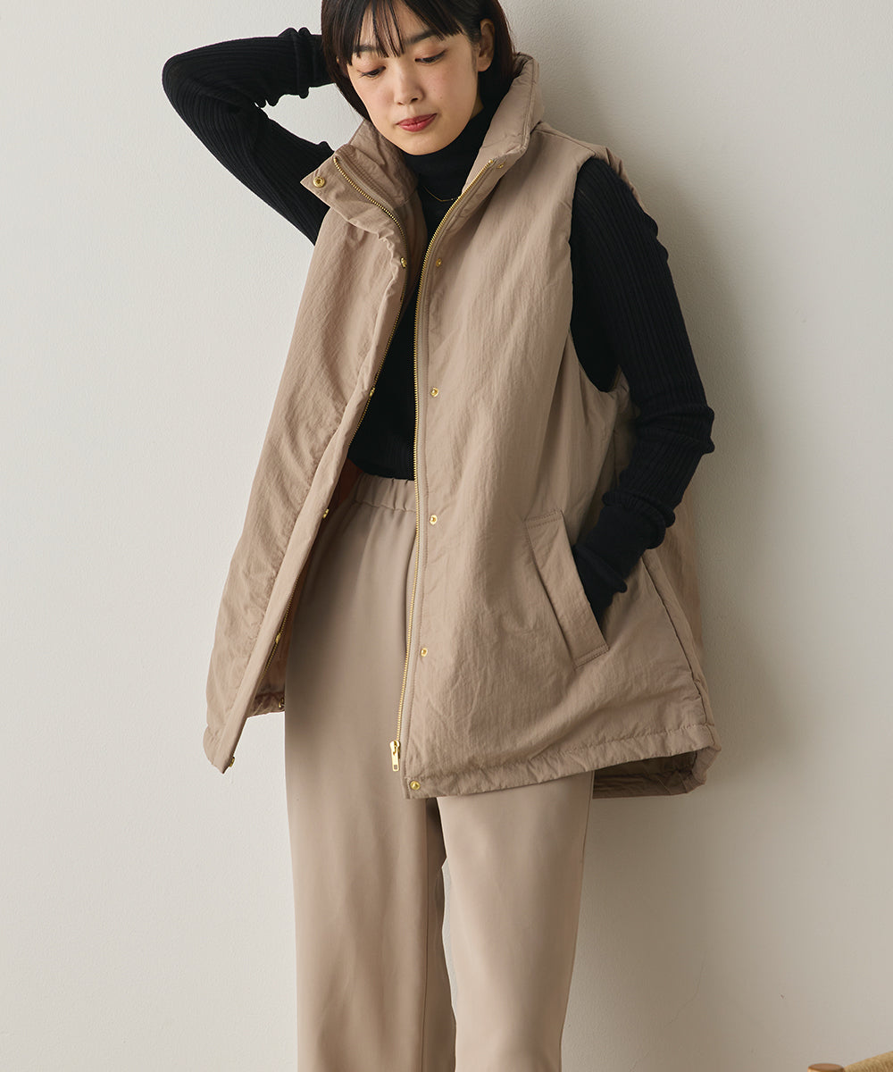 撥水加工ステッチレスベスト[1325-9009]