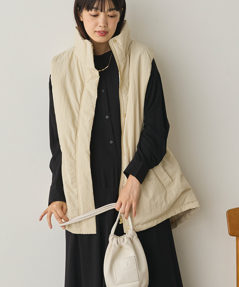 撥水加工ステッチレスベスト[1325-9009] – Sans Souci 34＋