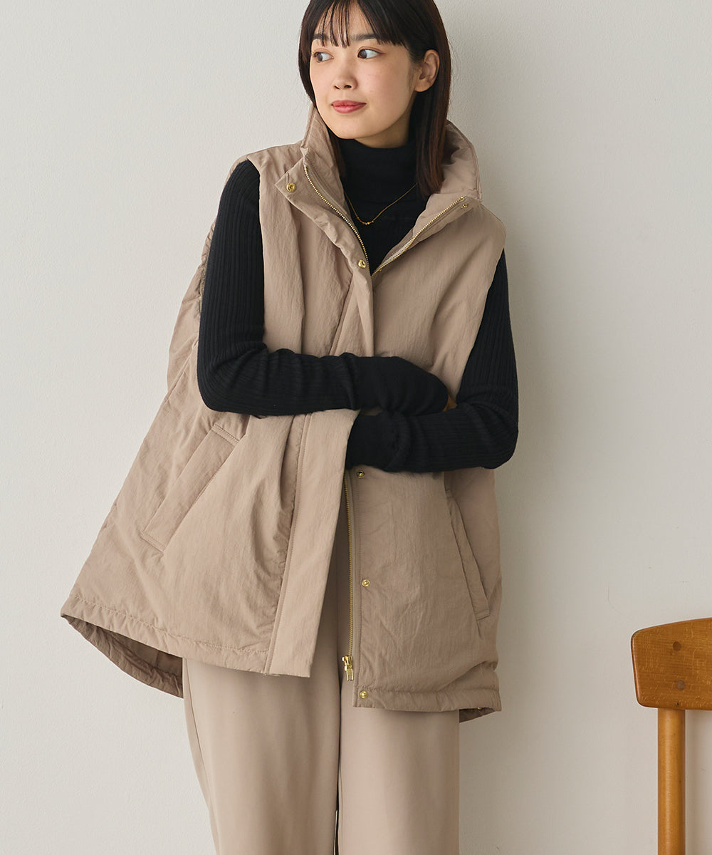 撥水加工ステッチレスベスト[1325-9009]