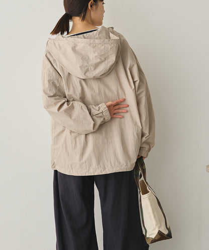 撥水加工ナイロンアノラックパーカー[1325-9012]