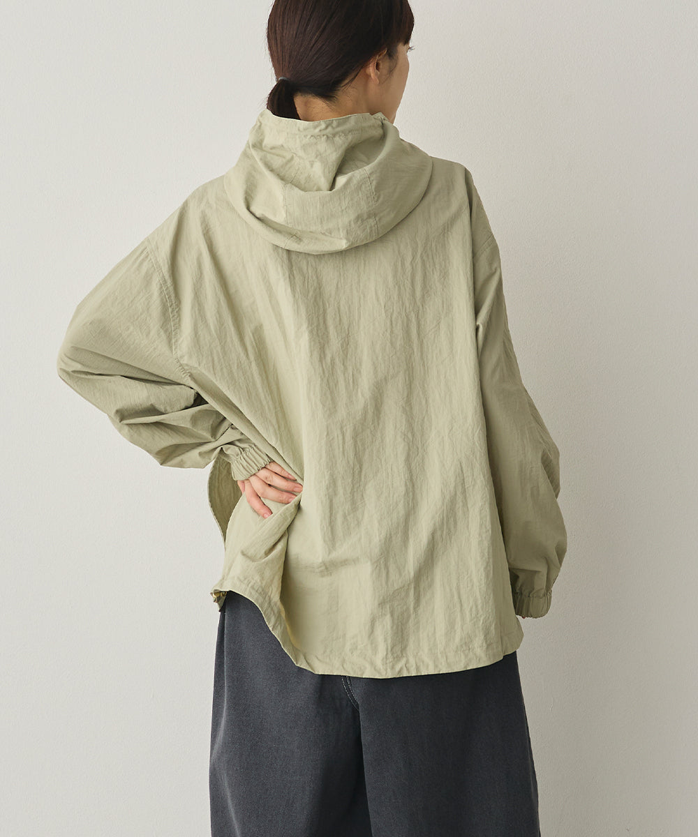 撥水加工ナイロンアノラックパーカー[1325-9012]