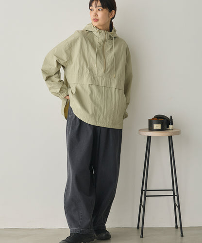 撥水加工ナイロンアノラックパーカー[1325-9012]