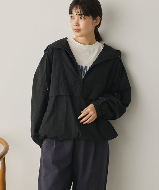 撥水加工ナイロンアノラックパーカー[1325-9012]