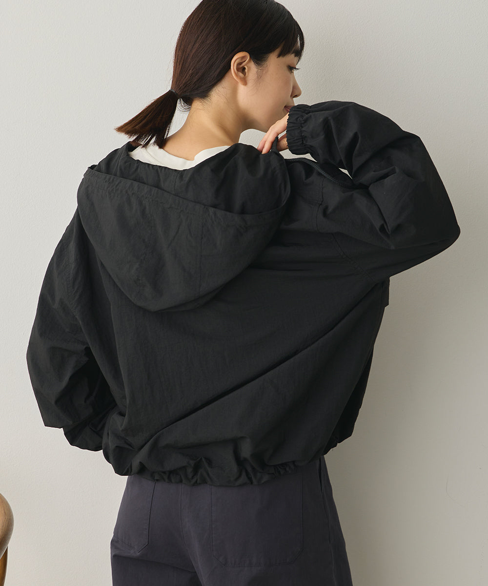 撥水加工ナイロンアノラックパーカー[1325-9012]
