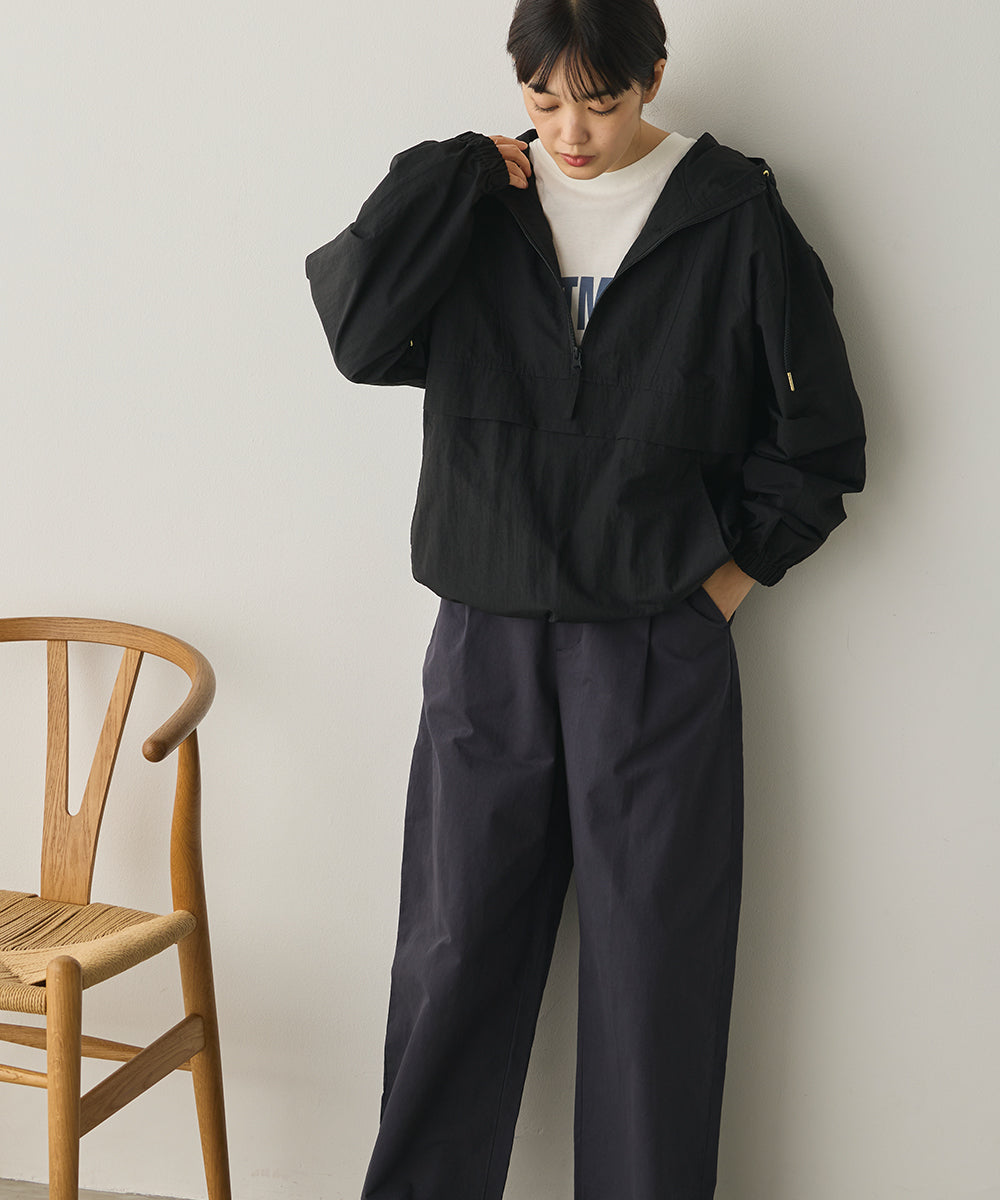 撥水加工ナイロンアノラックパーカー[1325-9012]