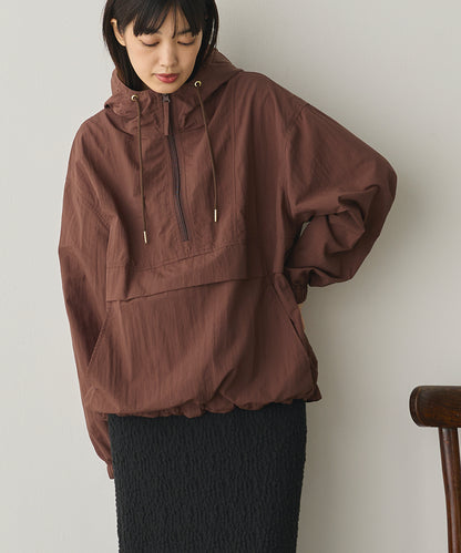 撥水加工ナイロンアノラックパーカー[1325-9012]