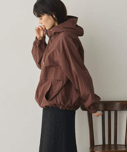 撥水加工ナイロンアノラックパーカー[1325-9012]