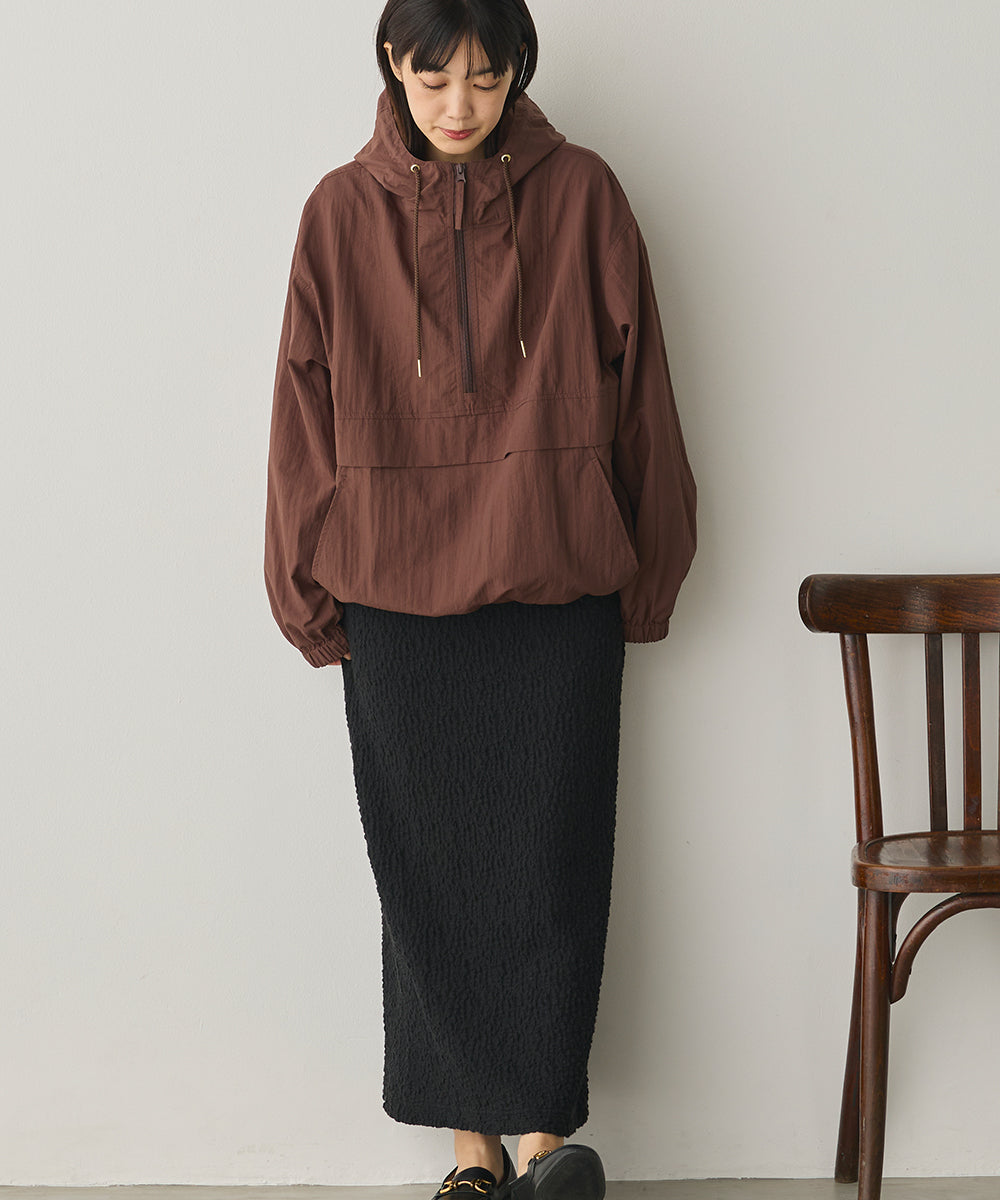 撥水加工ナイロンアノラックパーカー[1325-9012]