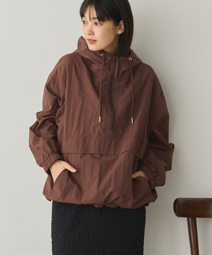 撥水加工ナイロンアノラックパーカー[1325-9012]