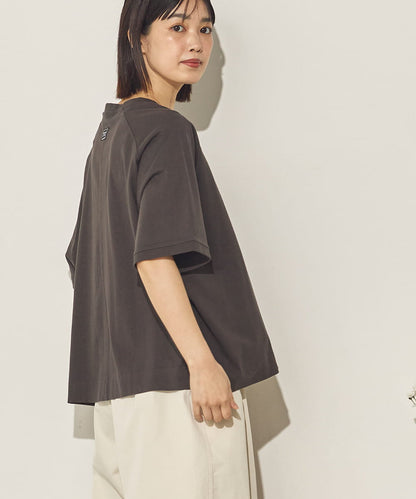 バイオポリウォッシュビッグラグランロゴTシャツ[21089-6126]