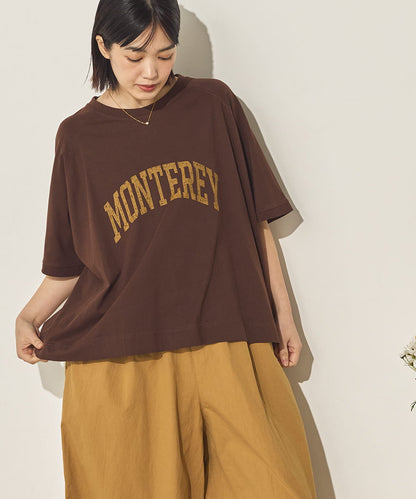 バイオポリウォッシュビッグラグランロゴTシャツ[21089-6126]