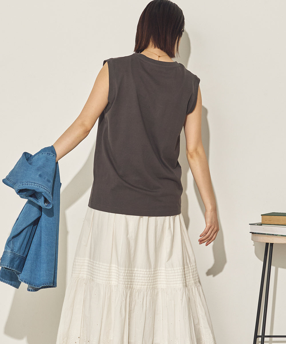 ノースリーブTシャツ2枚組セット[21097-6126]