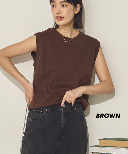 ノースリーブTシャツ2枚組セット[21097-6126]