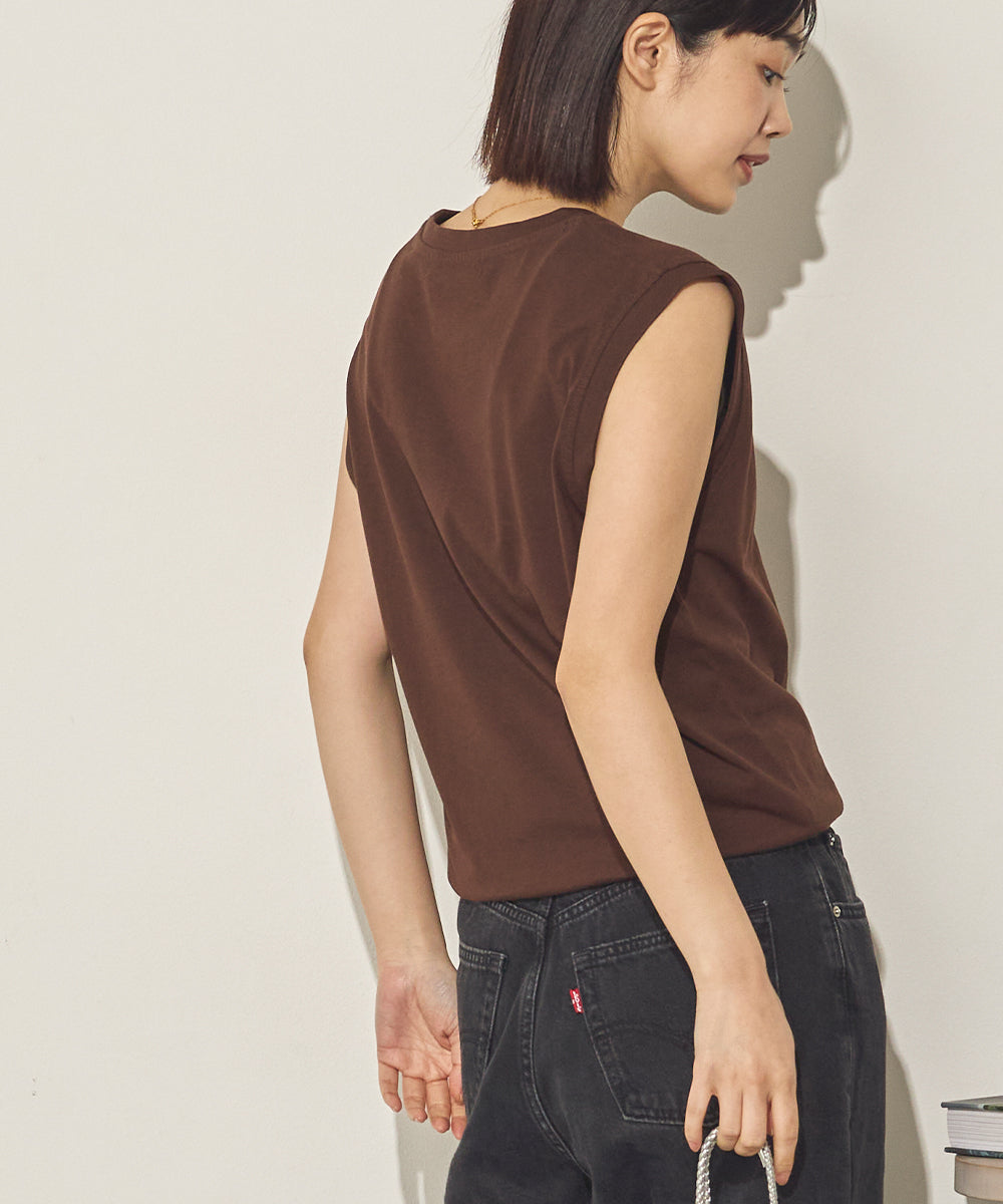 ノースリーブTシャツ2枚組セット[21097-6126]
