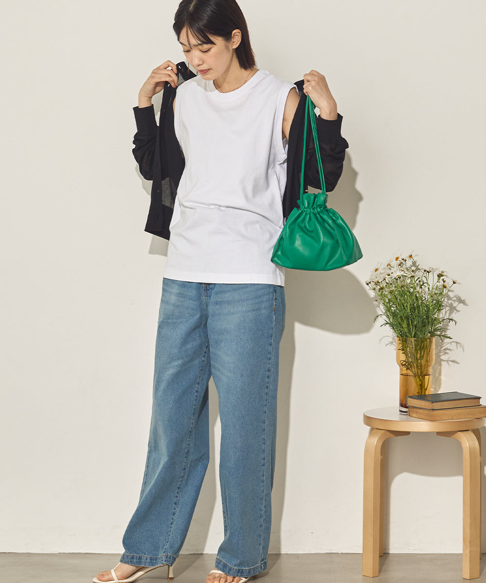 ノースリーブTシャツ2枚組セット[21097-6126]