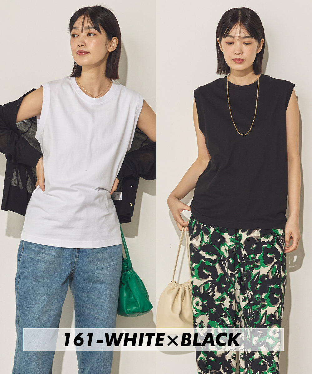 ノースリーブTシャツ2枚組セット[21097-6126]