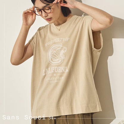 バイオポリウォッシュノースリーブTシャツ[21098-6126]