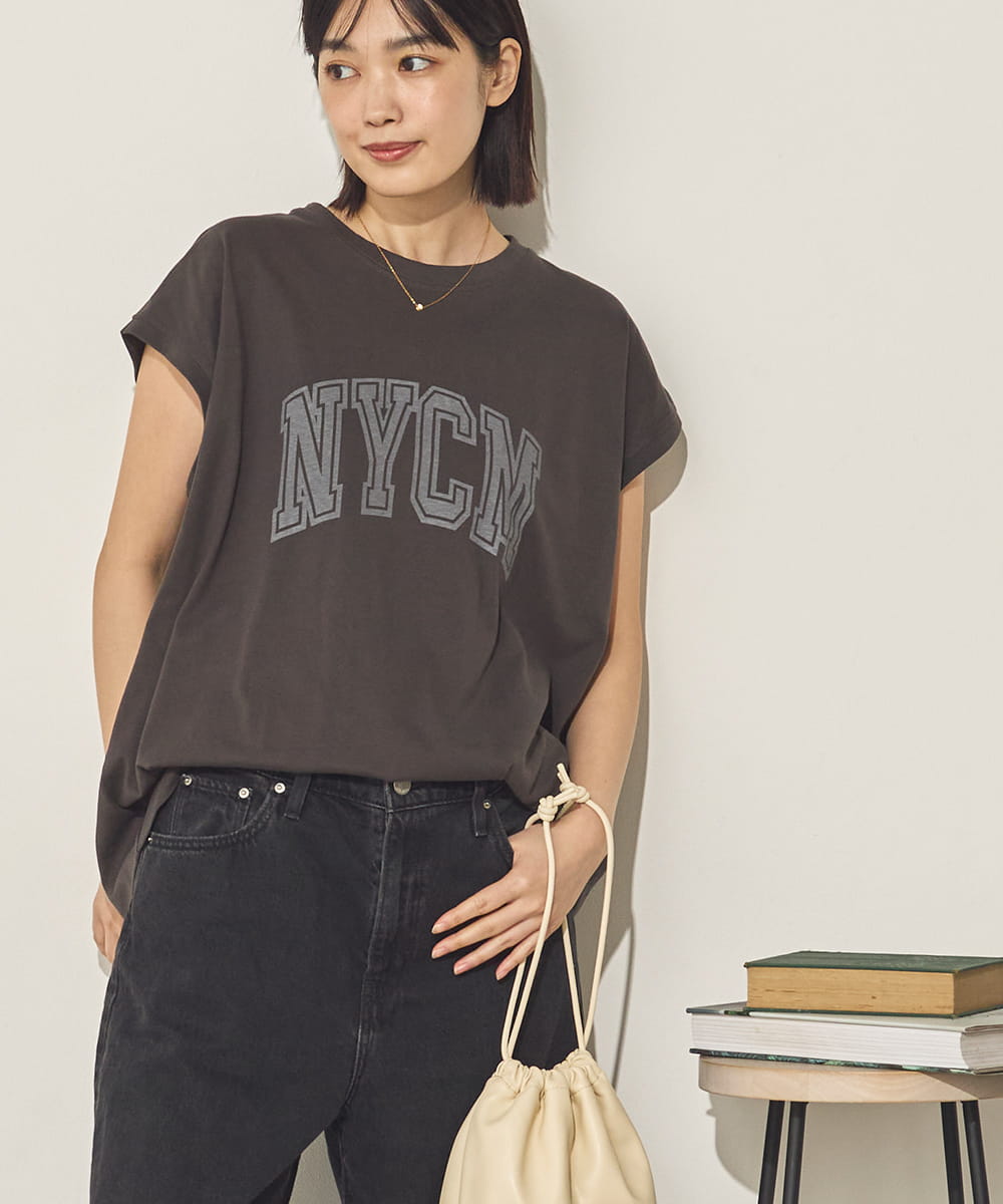 バイオポリウォッシュノースリーブTシャツ[21098-6126]