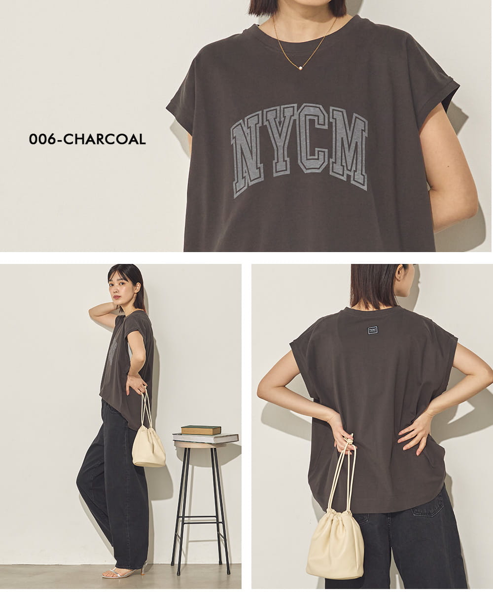 バイオポリウォッシュノースリーブTシャツ[21098-6126]