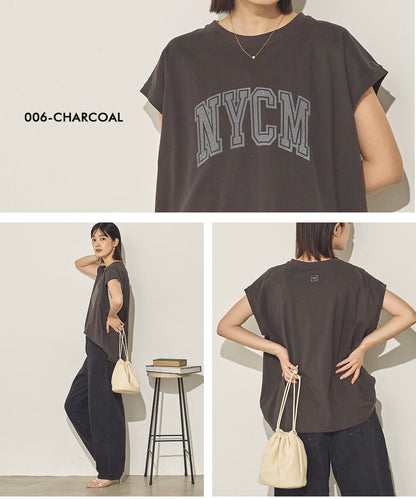 バイオポリウォッシュノースリーブTシャツ[21098-6126]