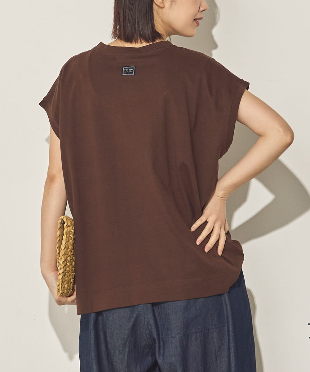 バイオポリウォッシュノースリーブTシャツ[21098-6126]