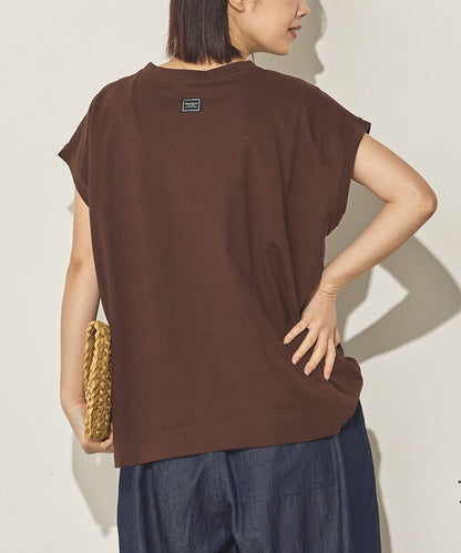 バイオポリウォッシュノースリーブTシャツ[21098-6126]
