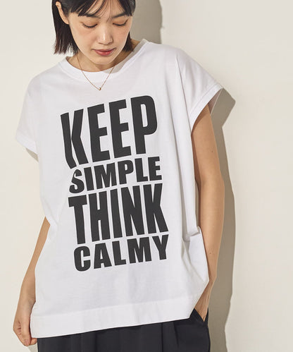 バイオポリウォッシュノースリーブTシャツ[21098-6126]
