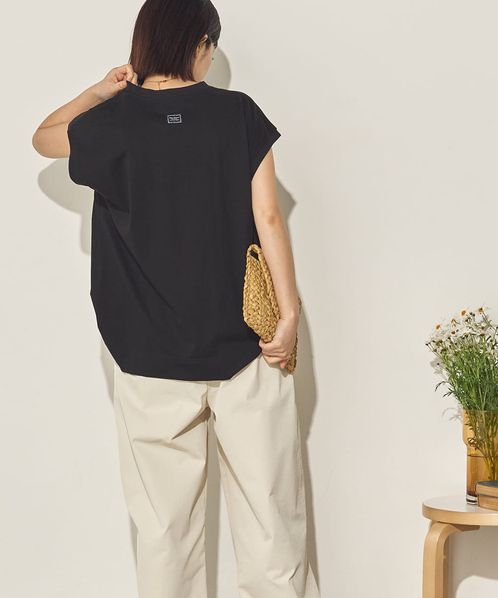 バイオポリウォッシュノースリーブTシャツ[21098-6126]