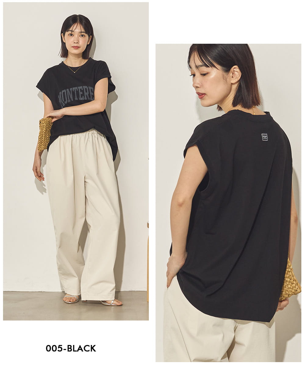 バイオポリウォッシュノースリーブTシャツ[21098-6126]