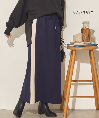 ダンボールニットサイドラインスカート[31231-2136]