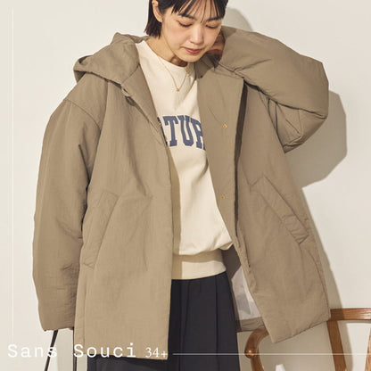 撥水加工フード付きブルゾン[41256-9136]