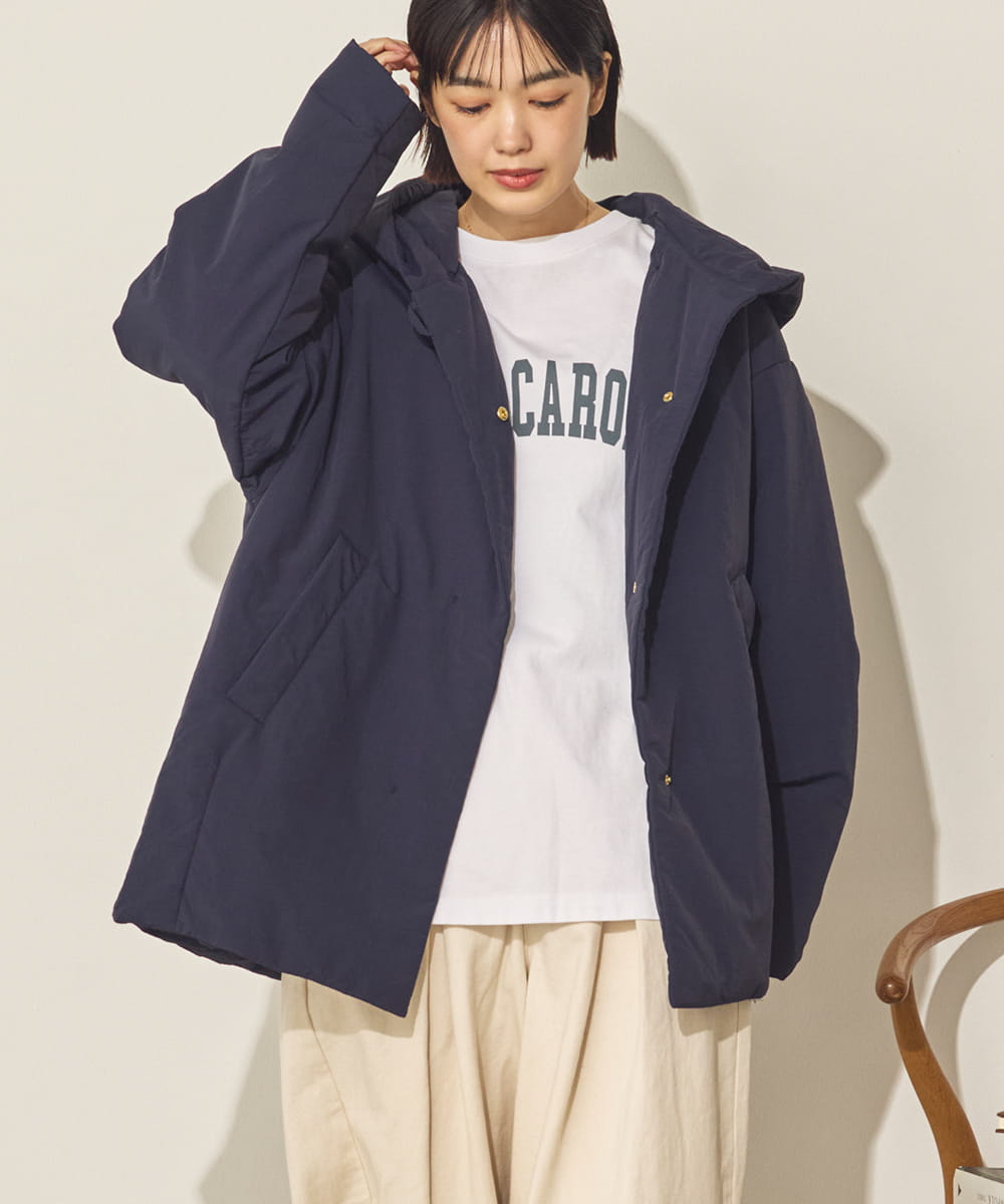 撥水加工フード付きブルゾン[41256-9136]