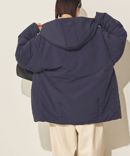 撥水加工フード付きブルゾン[41256-9136]