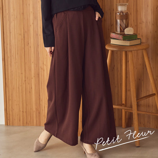 【Petit Fleur】タックフレアパンツ[86306002]