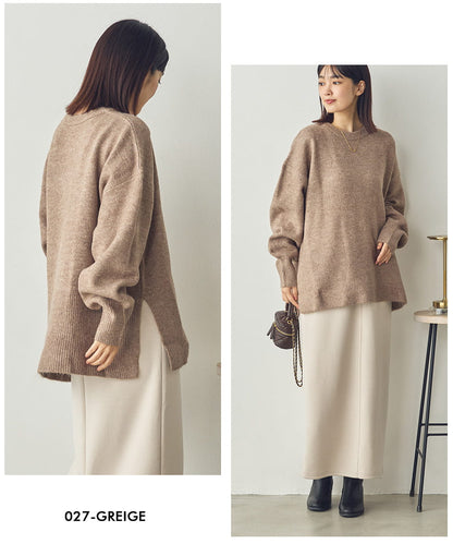 【Saltarse】ワイドシルエットパフスリーブニットトップス[DB-255099]