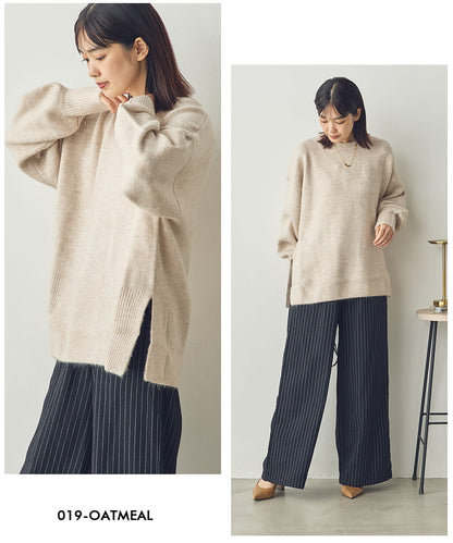 【Saltarse】ワイドシルエットパフスリーブニットトップス[DB-255099]