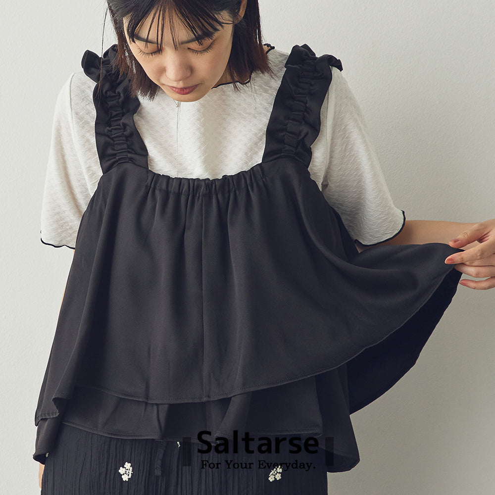 【Saltarse】サテンツイルビスチェ[Y-30015]